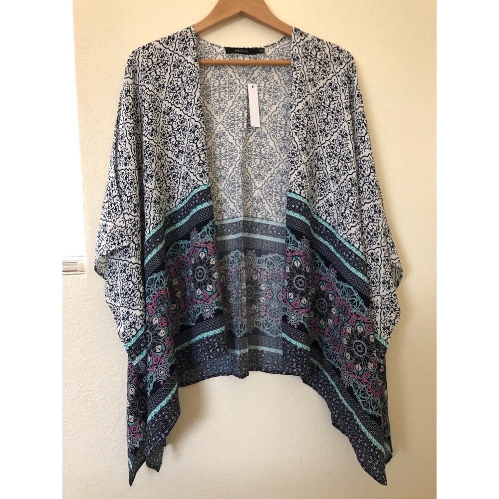 Ark & Co Cardigan Womens Size S Boho Open Front